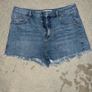 Topshop Mom 2” Jean Shorts